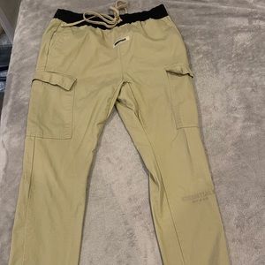 Essentials fear of god Khaki cargo pants